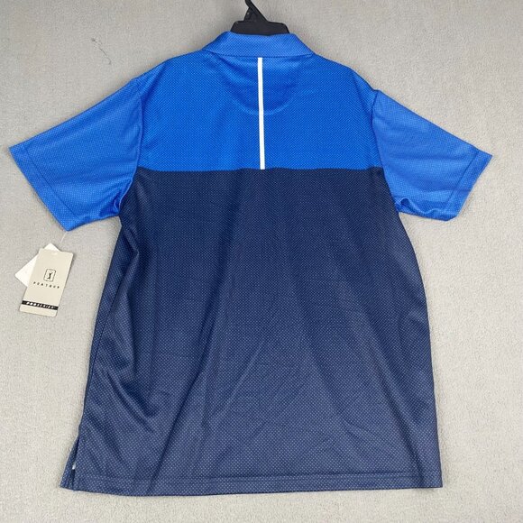 PGA TOUR Polo Shirt Men’s Size M Blue,Golf,UPF 50,Lightweigt,Athletic - Picture 2 of 13